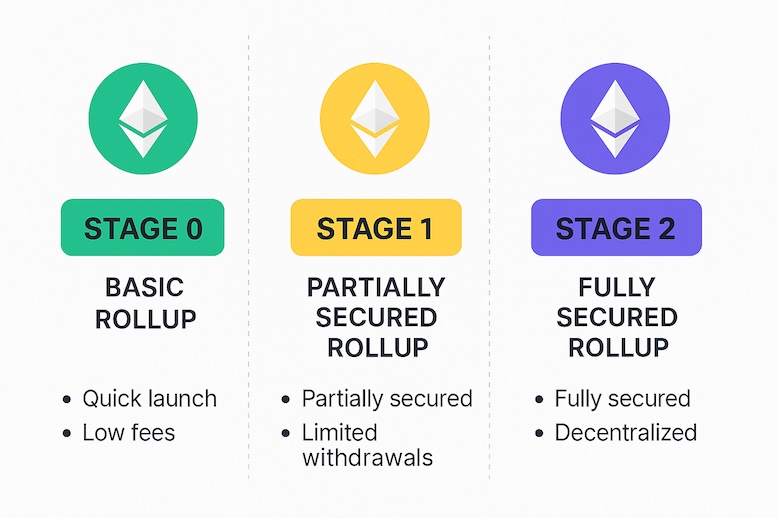 Ethereum eco system stages